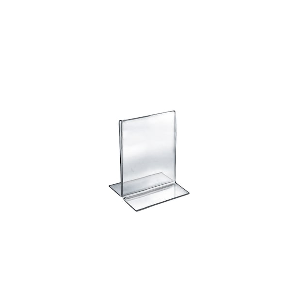 4"W x 6"H Double-Foot Two Sided Sign Holder, PK10